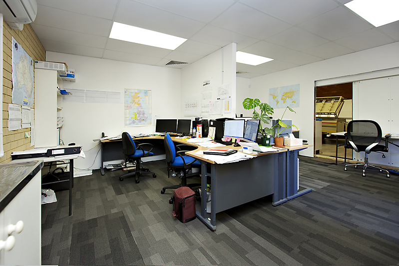 Existing office before the fitout
