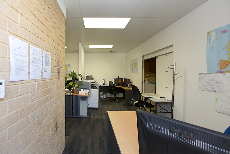 Existing office before the fitout