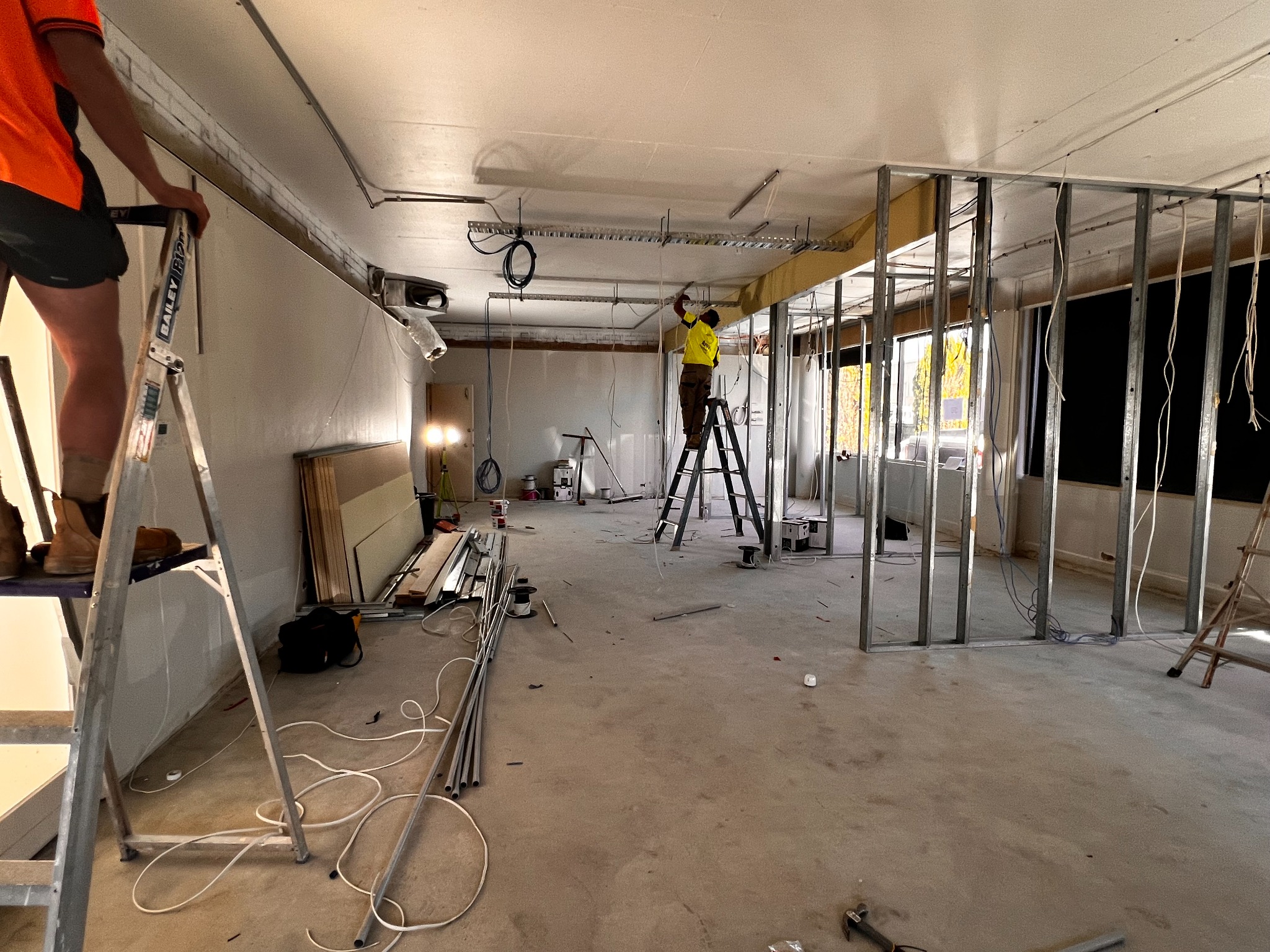 Office fitout construction