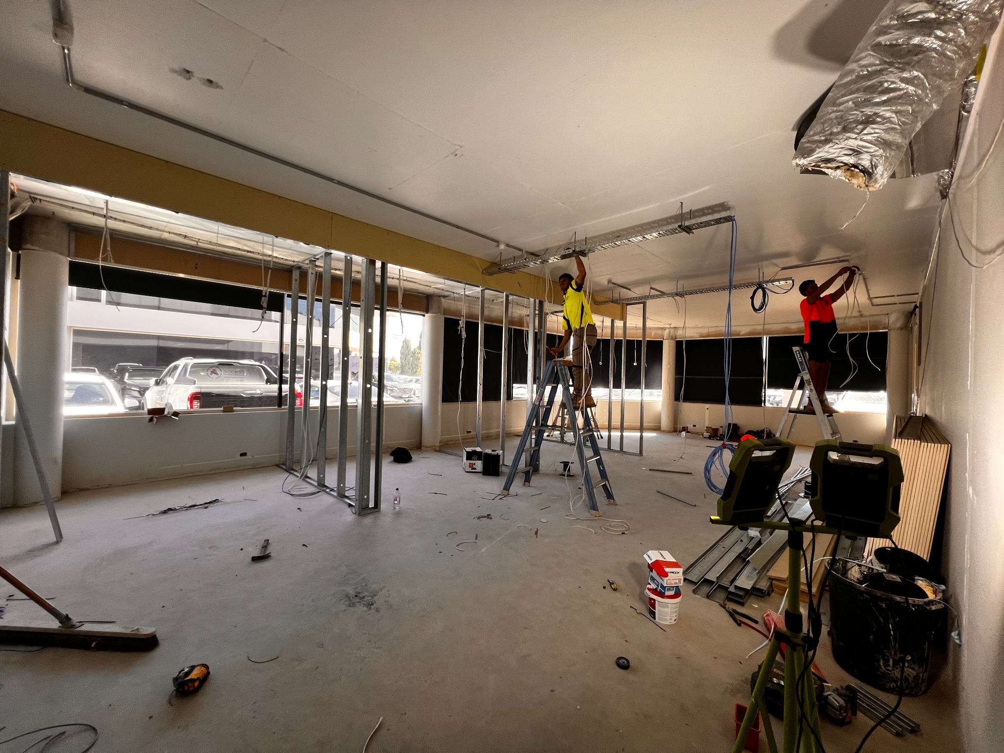 Office fitout construction