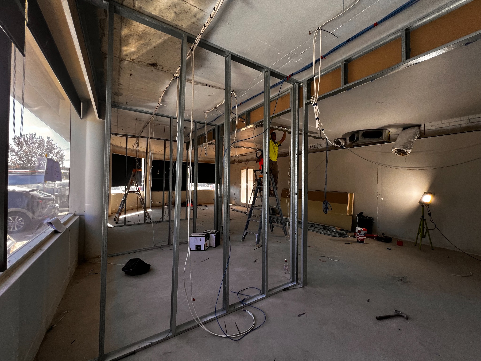 Office fitout construction