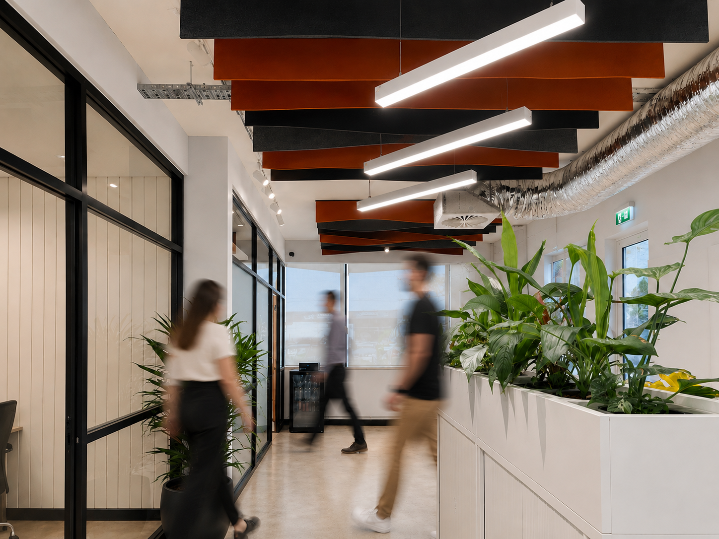 Completed office entry