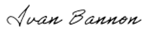 Ivan Bannon signature