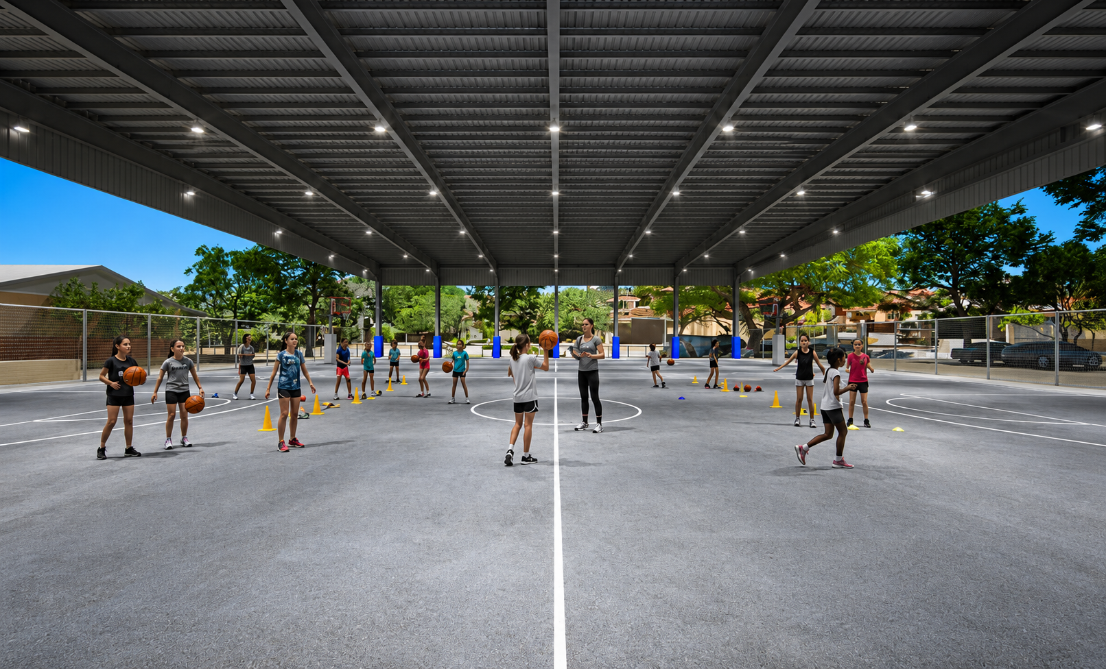 Mount Hawthorn Primary School covered courts