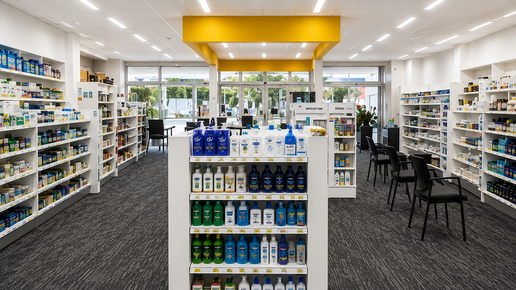 Completed Narrogin Pharmacy retail and prescription area
