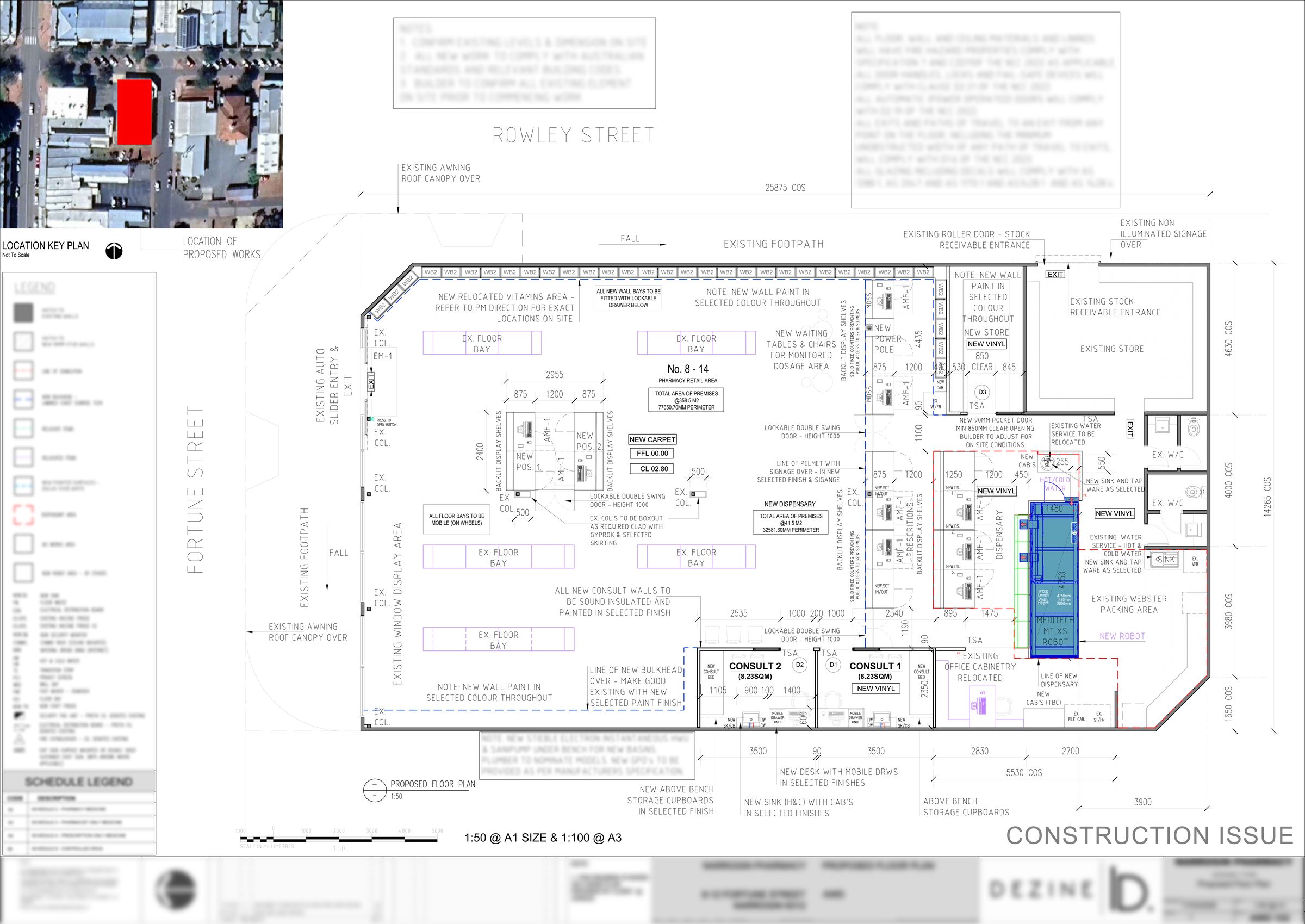 Narrogin Pharmacy proposed floor plan