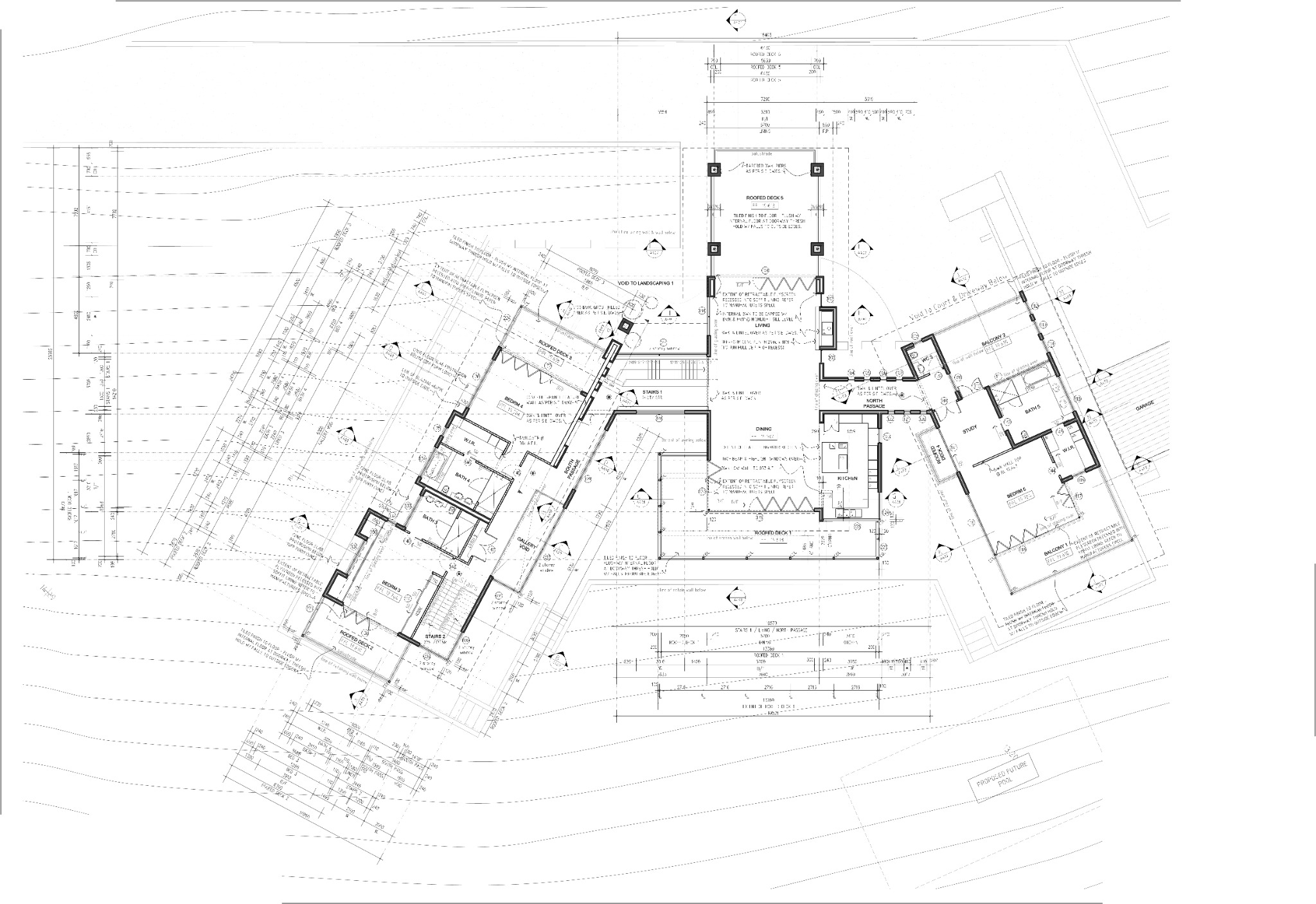 Sari Residence upper floor plan