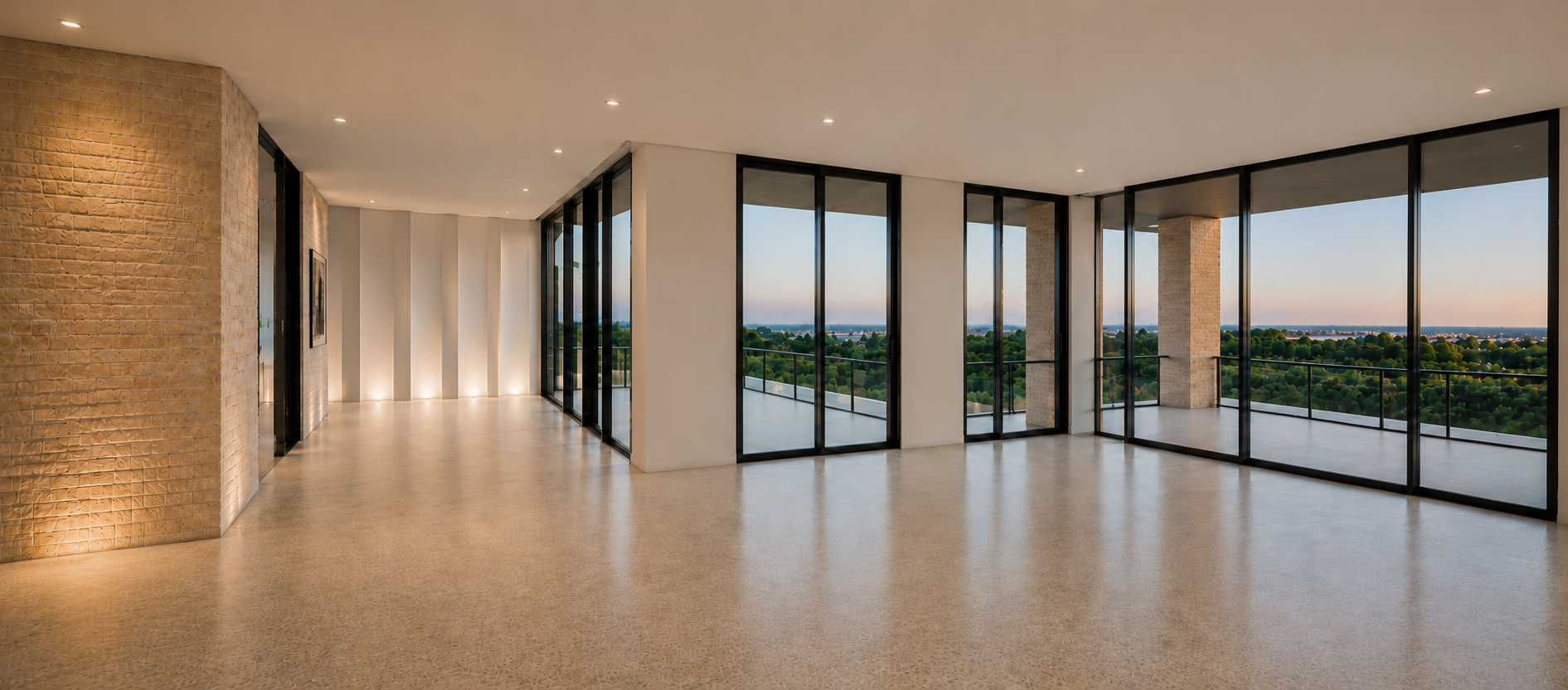 Interior living space at The Sari Residence